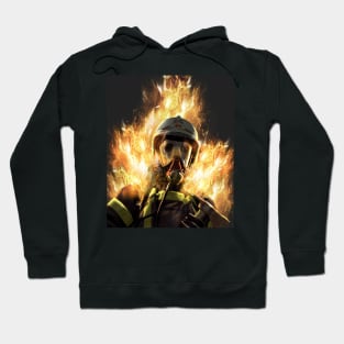 Skull Firefighter Hoodie